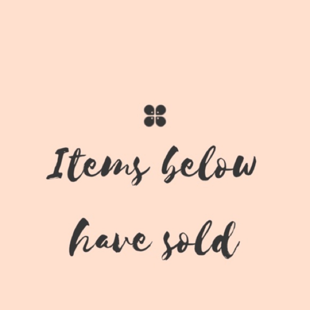 These items are no longer available.